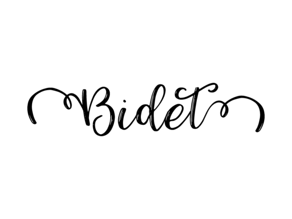 Bidet Lettering: A Versatile Tool for Creative and Practical Design