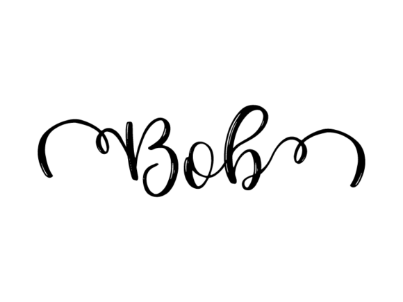 Bob Lettering and Hand Drawn Vector Monochrome Graphic Lettering: A Versatile Tool for Creative Expression