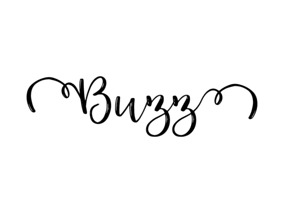 Buzz Lettering: The Art of Monochrome Vector Lettering for Creative Expression