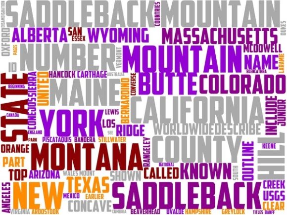 Saddleback Mountain Wordart Tie Dye: A Creative Tool for Design Enthusiasts